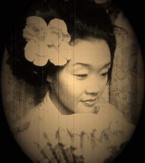 Old Portrait of a Geisha